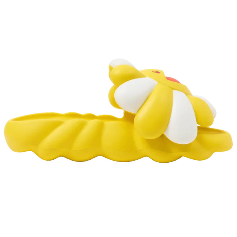 Takashi Murakami Ohana Full-Bloom Slides Complexcon Yellow