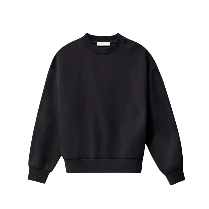 Fear of God Essentials Fleece Hoodie Jet Black