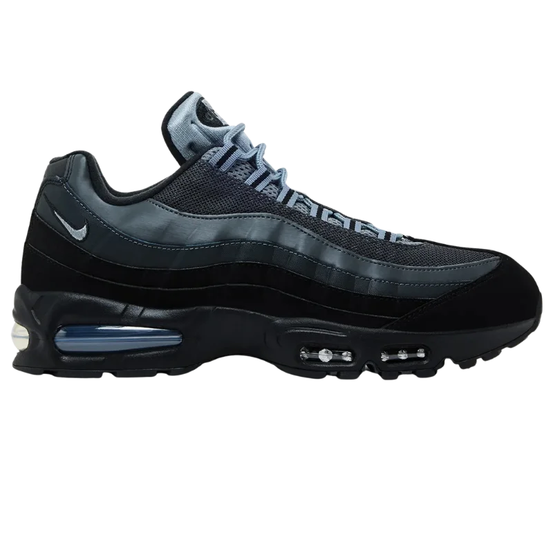 Nike Air Max 95 'Big Bubble - Black Metallic Silver'