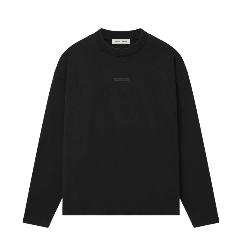 Fear of God Essentials Classic Long Sleeve Tee Jet Black