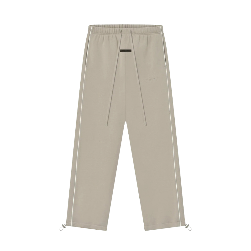 Fear of God Essentials Relaxed Fleece Sweatpants With Piping Timber