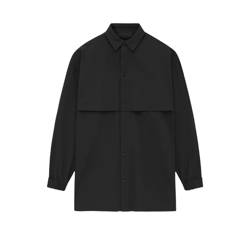 Fear of God Essentials Military Nylon Overshirt Black