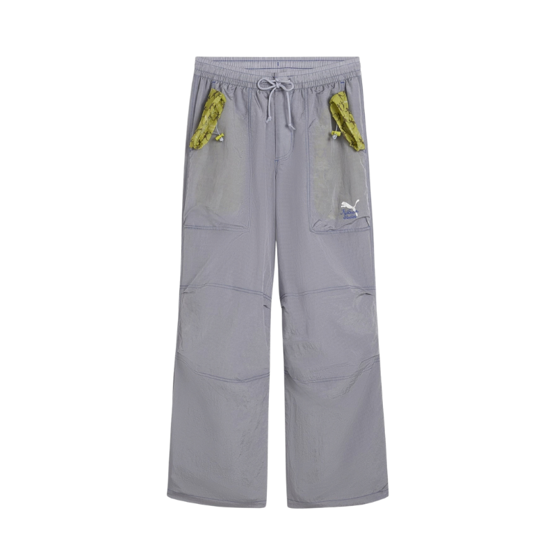 PUMA × KidSuper Nylon Pants Gray Fog