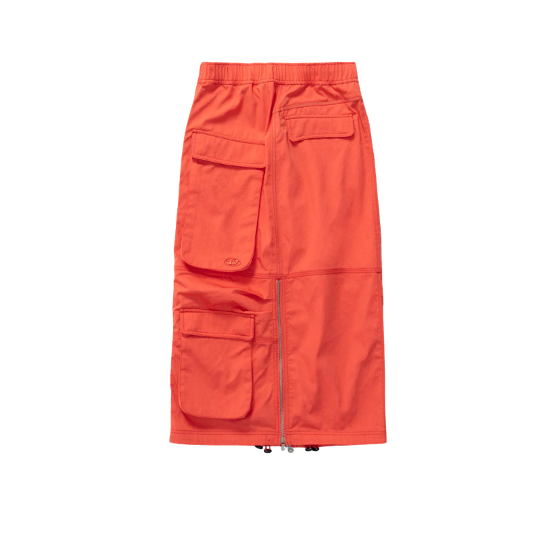 Diesel O-Mirt Cargo Skirt Paprika