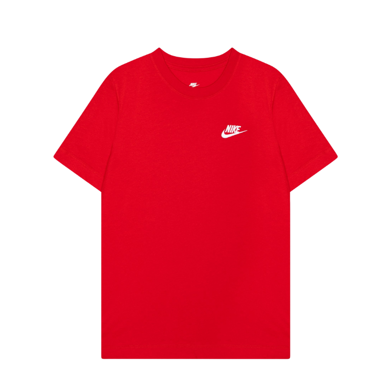 Nike Sportswear Club Tee University Red/White