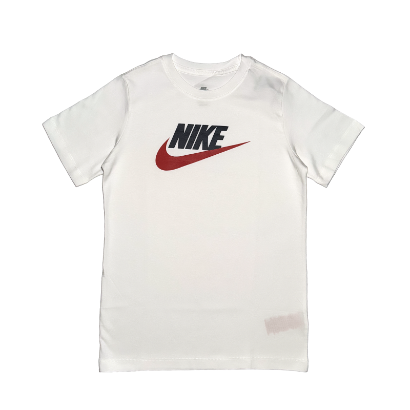 Nike Sportswear Kids' Cotton T-Shirt White