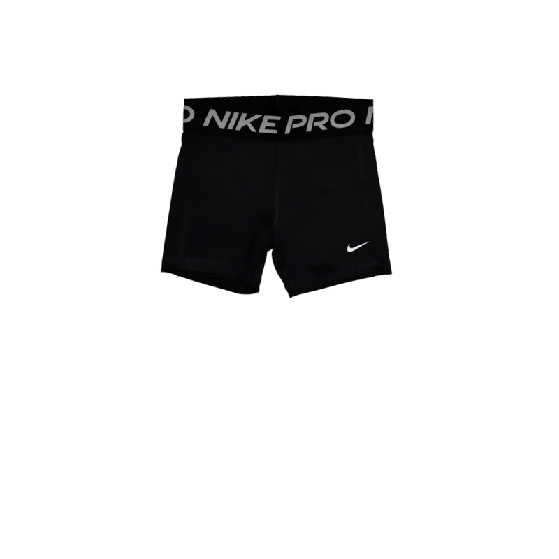 Nike Pro 3 Inch Kids Shorts Black/Black/White