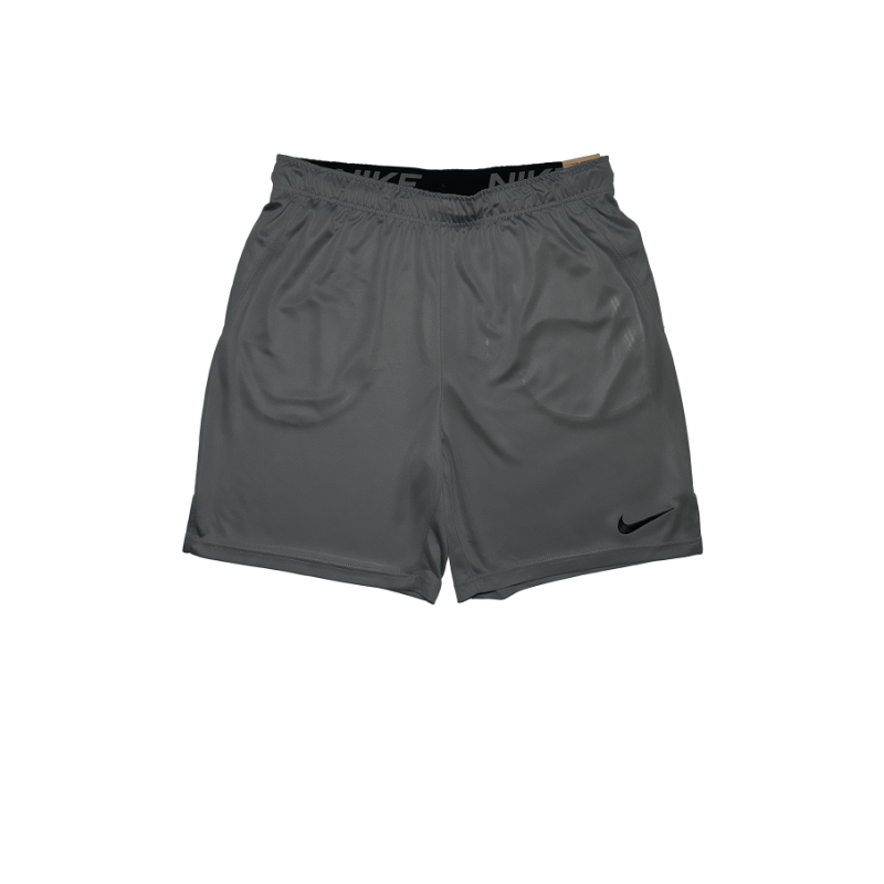 Nike Dri-FIT Knit Training Shorts Smoke Grey