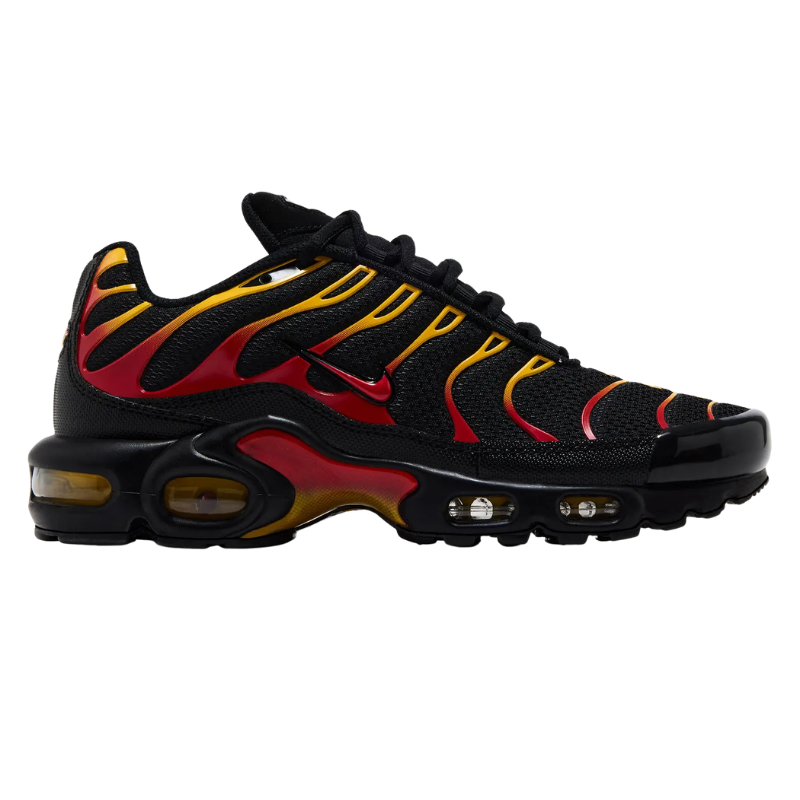 Nike Air Max Plus Black University Gold Red