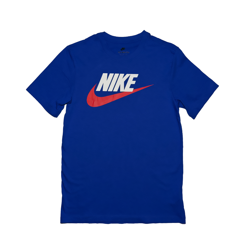 Nike Sportswear Icon Futura Tee Royal Blue/University Red/White