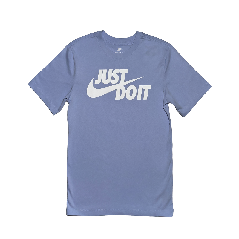 Nike Sportswear Just Do It Swoosh Tee Light Marine/White