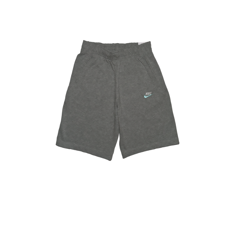 Nike Sportswear Club Jersey Shorts Grey/White/Turquoise