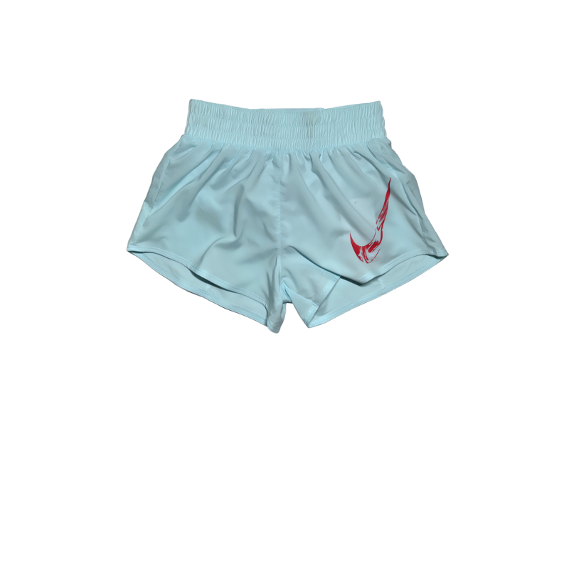 Nike Women's Dri-FIT Mid-Rise Brief-Lined Graphic Shorts