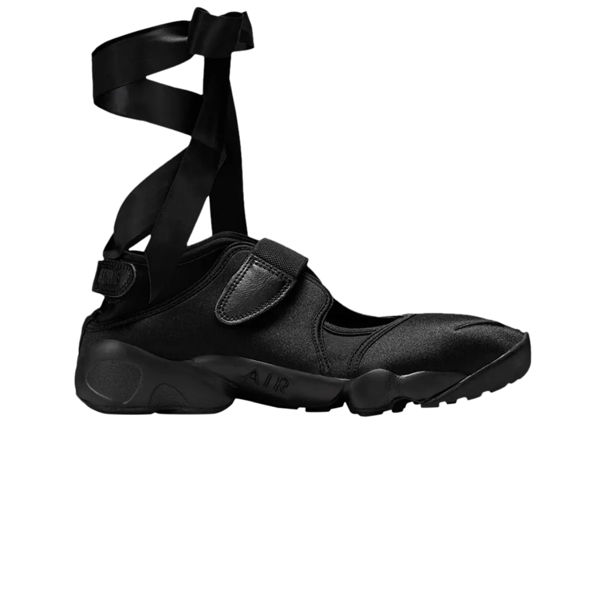 Nike Air Rift Triple Black Satin (Women's)