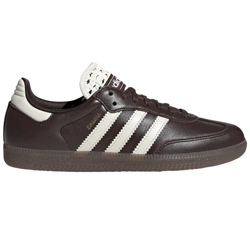 adidas Samba OG Basketweave Tongue Aurora Coffee Off White (Women's)