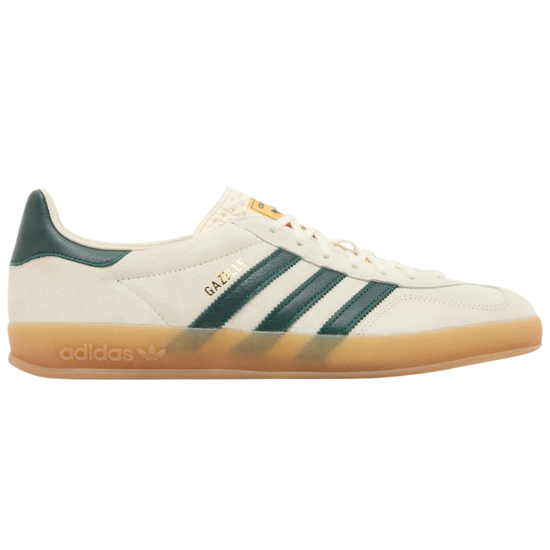 adidas Gazelle Indoor Cream White Collegiate Green Gum
