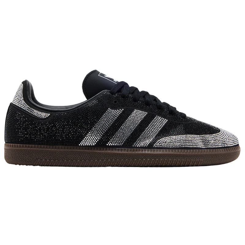 adidas Samba OG Rhinestone Black Silver (Women's)