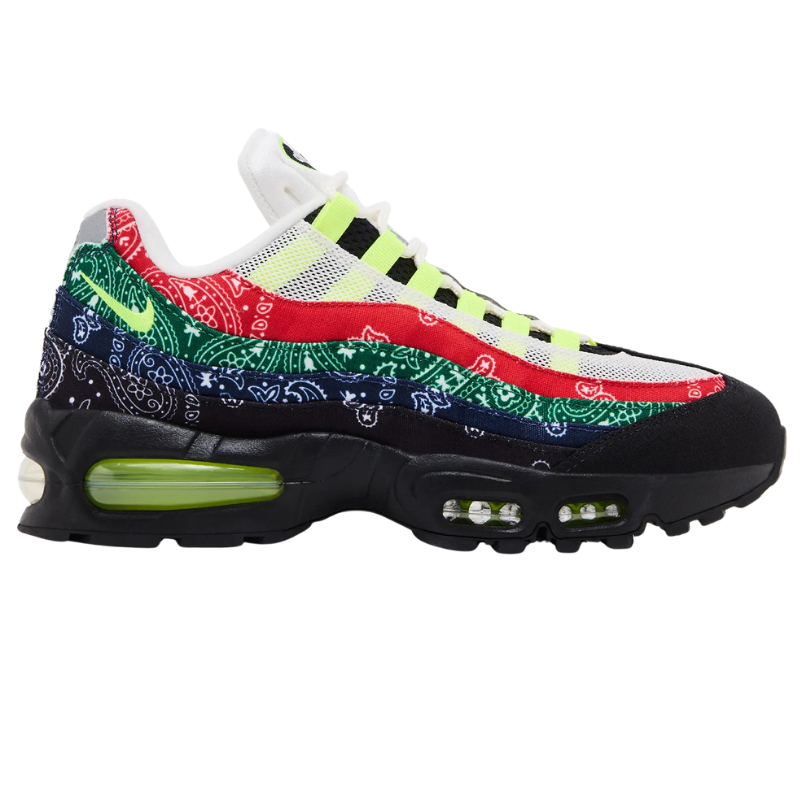 Nike Air Max 95 OG Big Bubble Neon Paisley Bandana