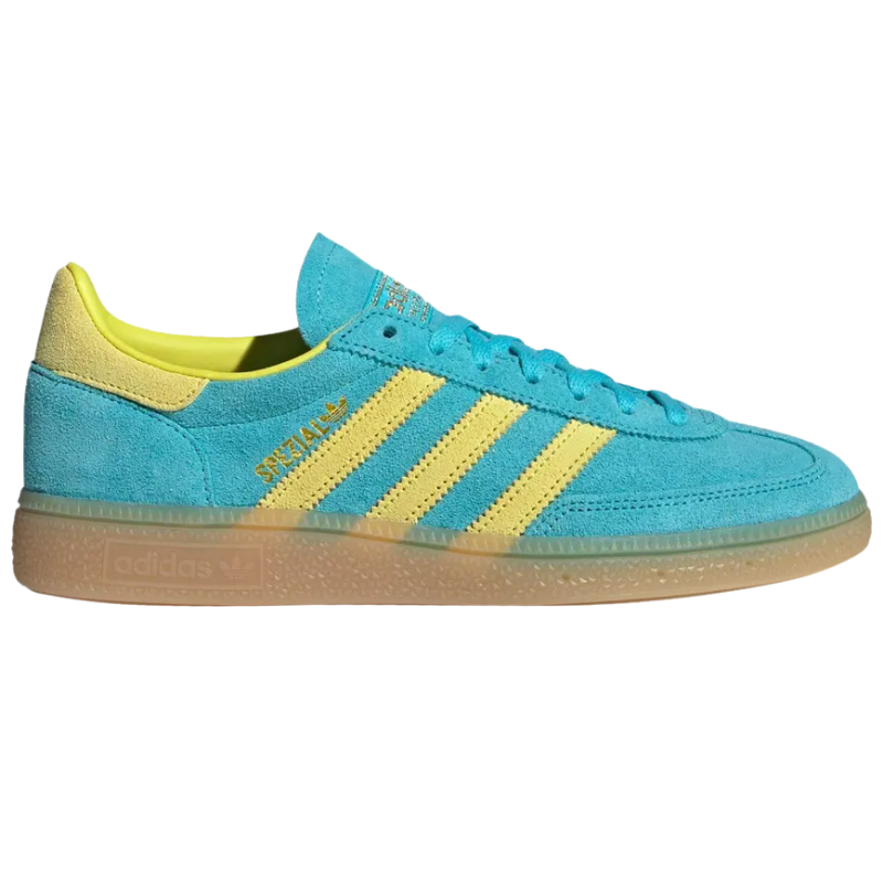 adidas Handball Spezial Blue Glow Bright Yellow (Women's)
