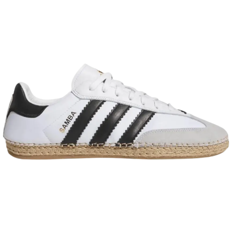 adidas Samba Espadrille CLOT By Edison Chen White Black