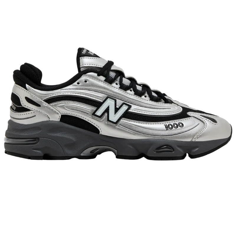 New Balance 1000 Black Silver Metallic
