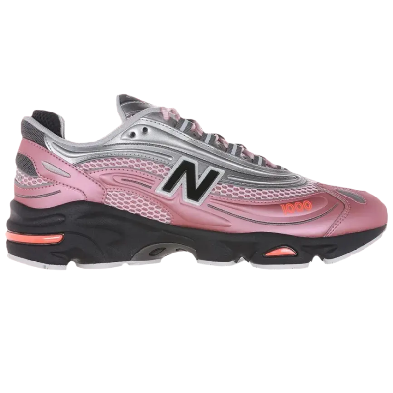 New Balance 1000 Pink Metallic Silver