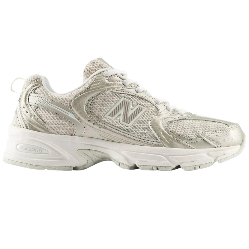 New Balance 530 Gold Metalic Linen